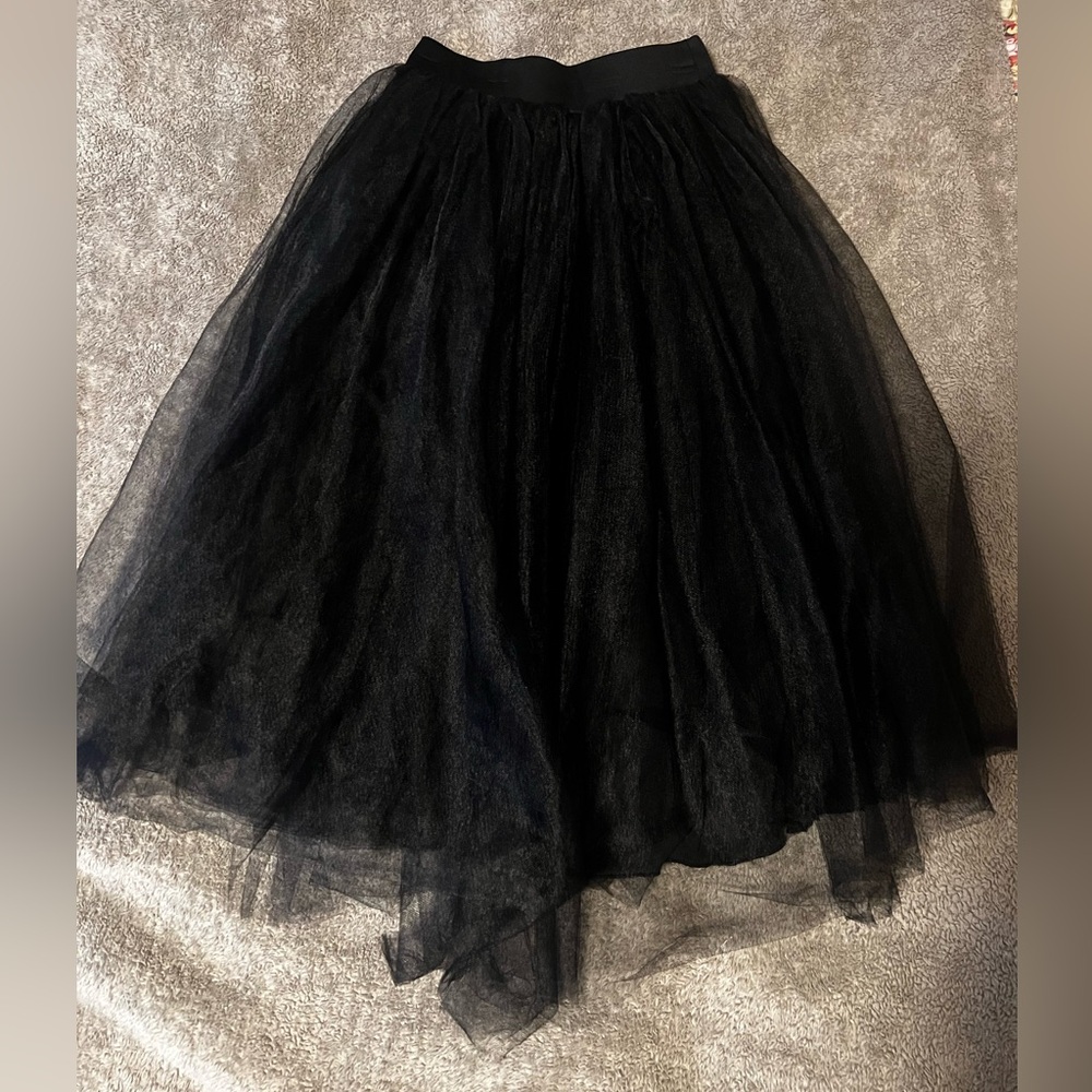 Black Tulle Skirt - Size 3